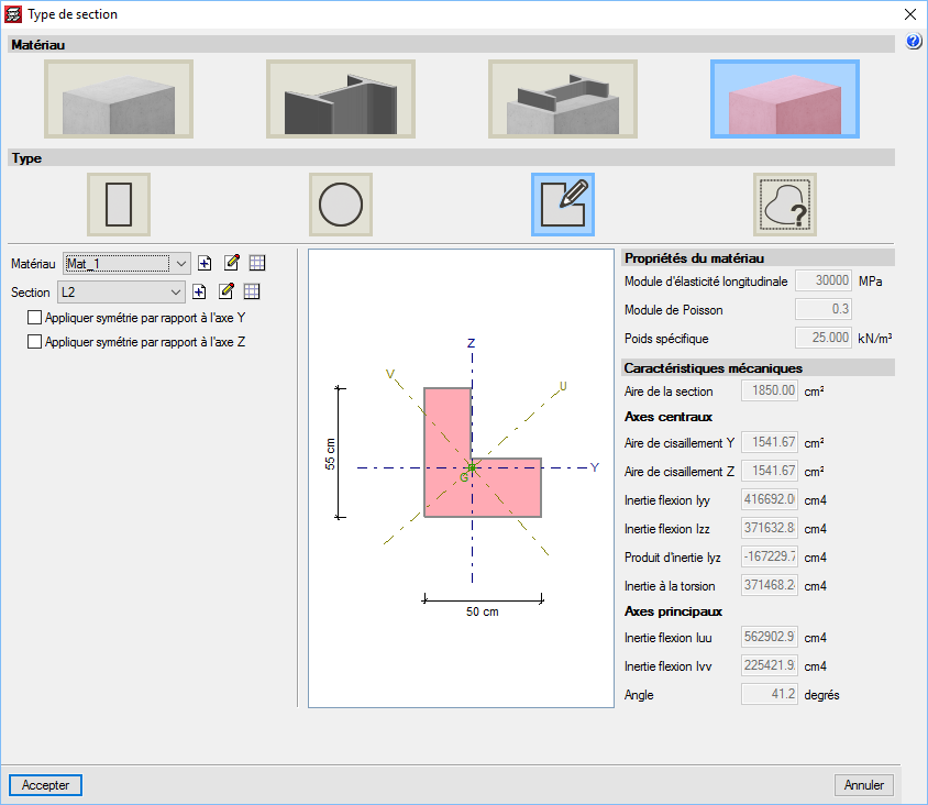 Nouveaux modules et logiciels. Groupe Structures.